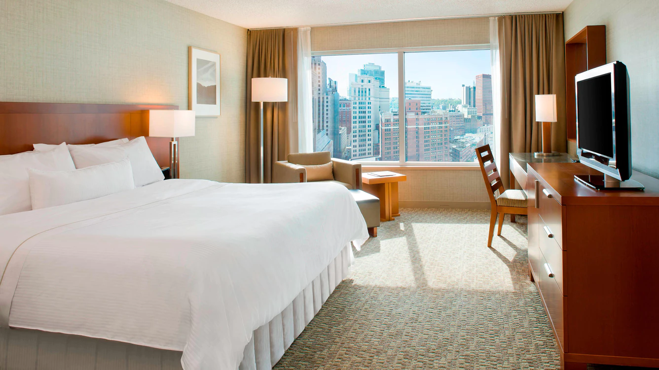 View of a room at the Pittsburgh Westin